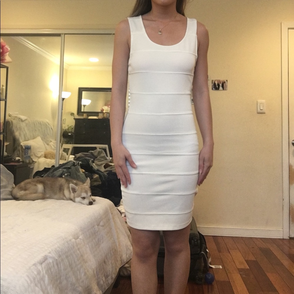 White dress